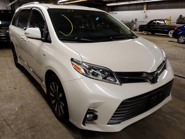 TOYOTA SIENNA XLE 2018 with VIN 5TDDZ3DCXJS191051 - Photo from auction