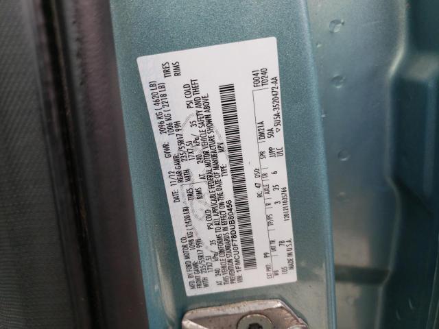 Photo 10 from auction – 2013 FORD ESCAPE S with VIN 1FMCU0F78DUB80456
