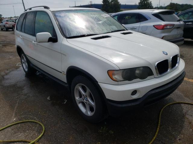 BMW X5 3.0I 2001 with VIN WBAFA53511LM84771 - Photo from auction