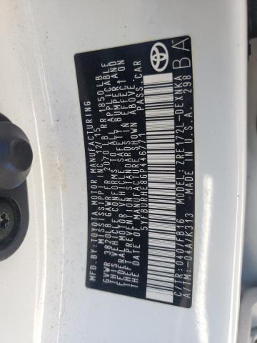 Zdjęcie 10 z aukcji – 2016 TOYOTA COROLLA L z VIN 5YFBURHE8GP446771