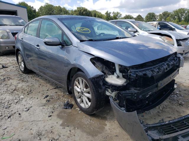 KIA FORTE LX 2017 with VIN 3KPFL4A74HE042694 - Photo from auction
