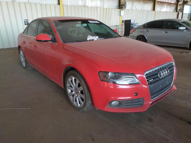 AUDI A4 PREMIUM 2011 with VIN WAUFFAFL6BN027528 - Photo from auction