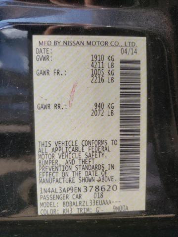 Photo 10 from auction – 2014 NISSAN ALTIMA 2.5 with VIN 1N4AL3AP9EN378620