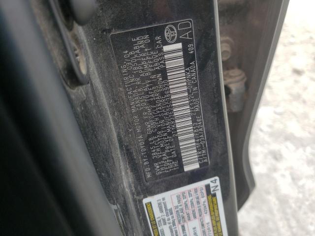 Photo 10 from auction – 2005 TOYOTA COROLLA MA with VIN 2T1KR32E25C386930