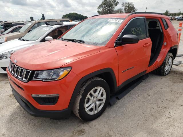 Photo 2 from auction – 2020 JEEP COMPASS SP with VIN 3C4NJCAB4LT134165