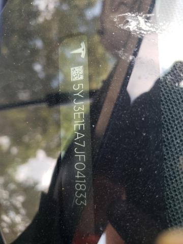 Photo 10 from auction – 2018 TESLA MODEL 3 with VIN 5YJ3E1EA7JF041833