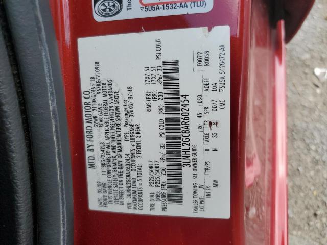 Photo 10 from auction – 2010 LINCOLN MKZ with VIN 3LNHL2GC8AR602454