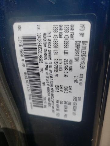 Photo 10 from auction – 2003 DODGE CARAVAN with VIN 1D4GP24353B198385