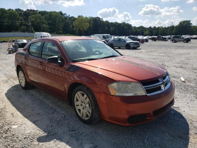 DODGE AVENGER SE 2012 مع رقم تعريف المركبة 1C3CDZAB1CN243494 - صورة من المزاد