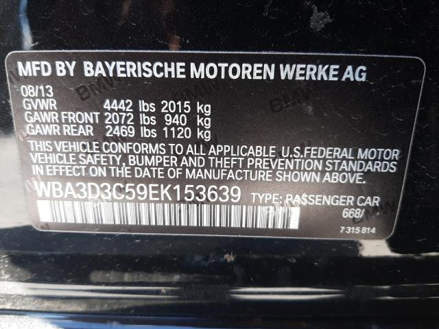 Photo 10 from auction – 2014 BMW 328 D with VIN WBA3D3C59EK153639