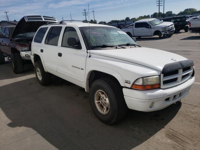 DODGE DURANGO 2000 with VIN 1B4HS28Z7YF121366 - Photo from auction