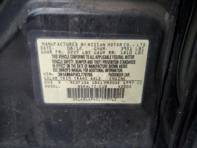 Photo 10 from auction – 2012 NISSAN SENTRA 2.0 with VIN 3N1AB6AP4CL779765