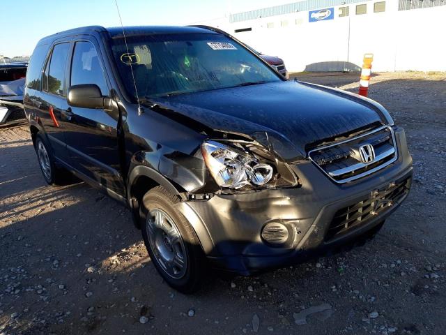 HONDA CR-V LX 2006 with VIN SHSRD68586U402365 - Photo from auction
