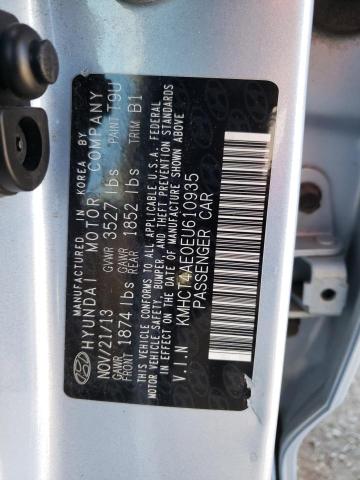 Photo 10 from auction – 2014 HYUNDAI ACCENT GLS with VIN KMHCT4AE0EU610935