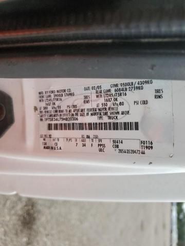 Photo 10 from auction – 2005 FORD ECONOLINE with VIN 1FTSE34L75HB20306