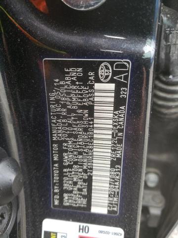 Photo 10 from auction – 2014 TOYOTA COROLLA L with VIN 2T1BURHE8EC180441
