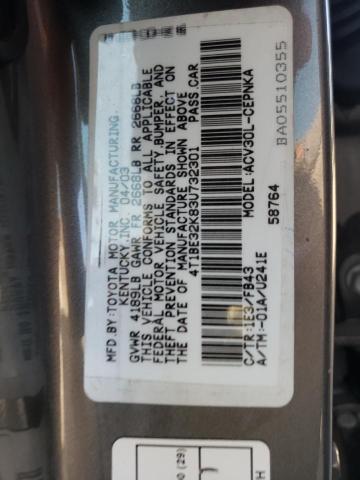 Photo 10 from auction – 2003 TOYOTA CAMRY LE with VIN 4T1BE32K83U732301