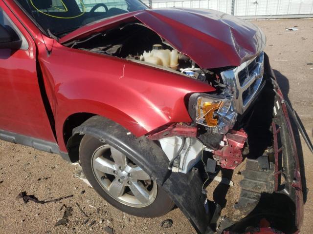 Photo 9 from auction – 2012 FORD ESCAPE XLT with VIN 1FMCU9DG2CKB11523