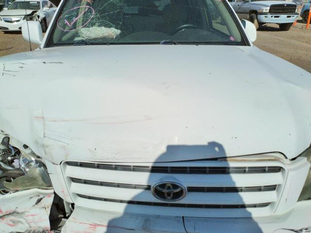 Photo 7 from auction – 2003 TOYOTA HIGHLANDER with VIN JTEGF21A030119506