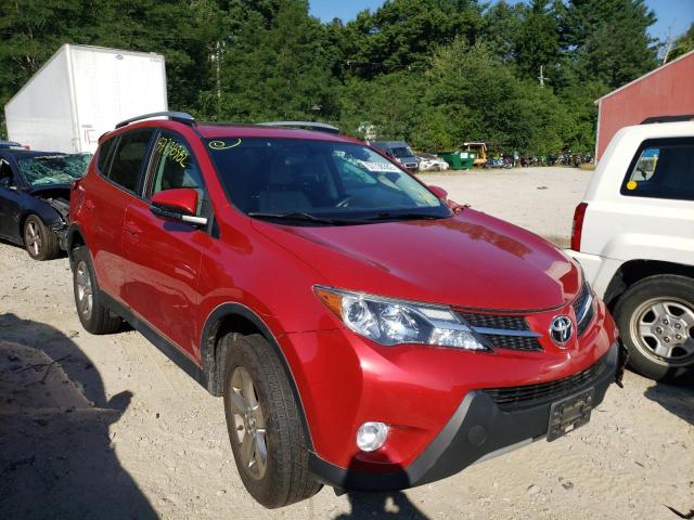 TOYOTA RAV4 XLE 2015 with VIN 2T3RFREV9FW348785 - Photo from auction
