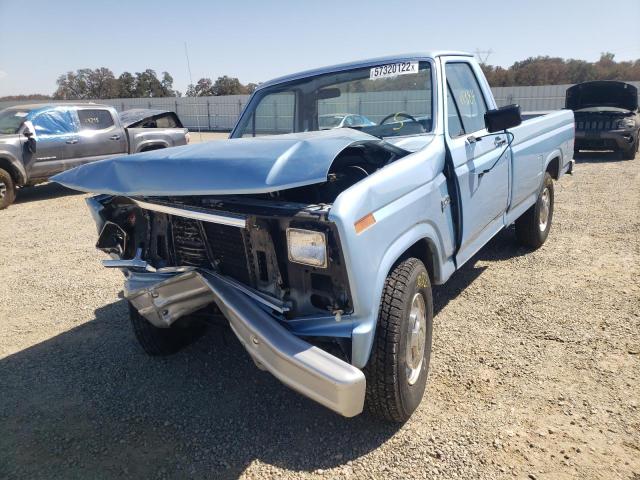 Photo 2 from auction – 1985 FORD F250 with VIN 1FTEF25Y2FPB15892