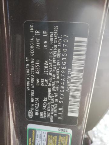 Photo 10 from auction – 2014 KIA OPTIMA LX with VIN 5XXGM4A79EG350707