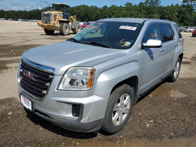Photo 2 from auction – 2016 GMC TERRAIN SL with VIN 2GKALMEK9G6221793