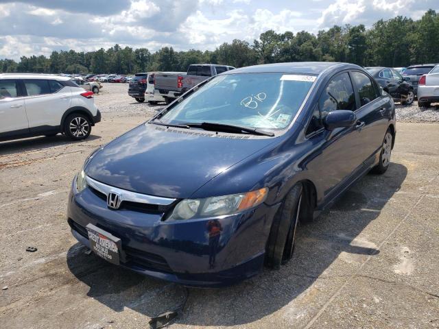 Photo 2 from auction – 2007 HONDA CIVIC LX with VIN 1HGFA16587L100177