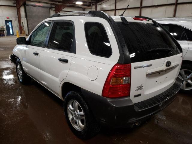Photo 3 from auction – 2008 KIA SPORTAGE E with VIN KNDJE723X87537449