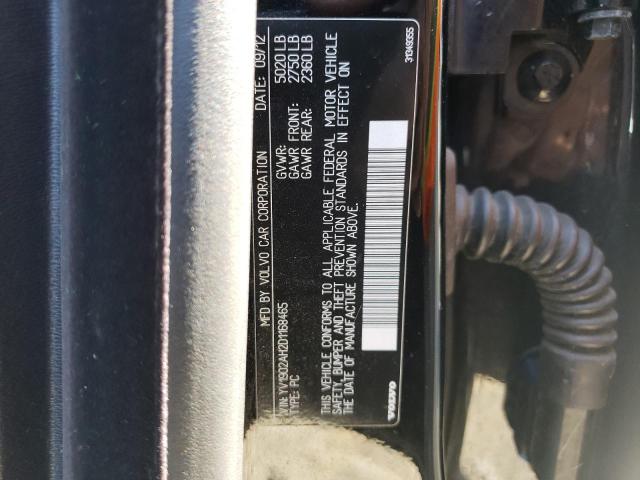 Photo 10 from auction – 2013 VOLVO S80 T6 with VIN YV1902AH2D1168465