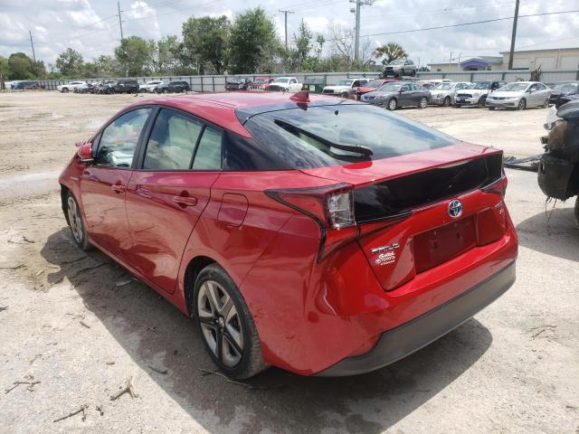 Photo 3 from auction – 2019 TOYOTA PRIUS with VIN JTDKARFU6K3084685
