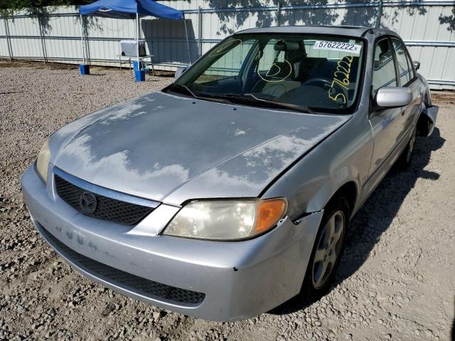 Photo 2 from auction – 2002 MAZDA PROTEGE DX with VIN JM1BJ225520513029