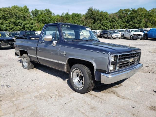 CHEVROLET R10 1987 with VIN 1GCDR14K6HS138909 - Photo from auction