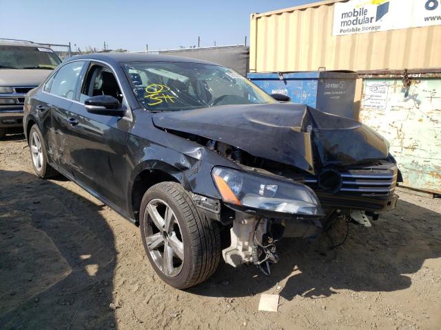 VOLKSWAGEN PASSAT SE 2014 with VIN 1VWBP7A30EC003280 - Photo from auction