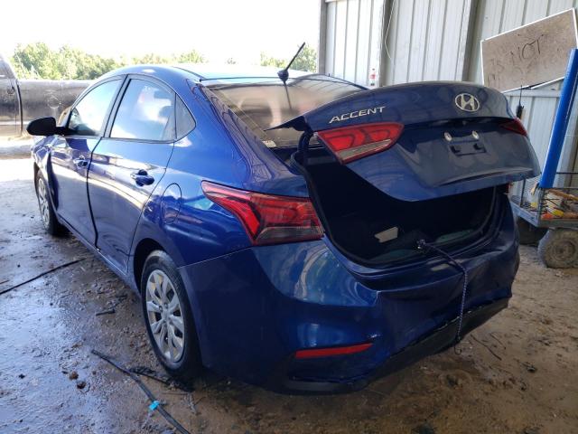Photo 3 from auction – 2020 HYUNDAI ACCENT SE with VIN 3KPC24A69LE094179