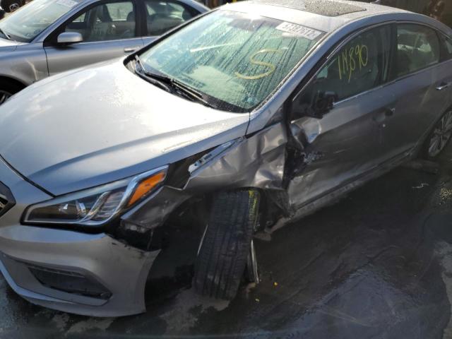 Photo 9 from auction – 2017 HYUNDAI SONATA SPO with VIN 5NPE34AF6HH459457