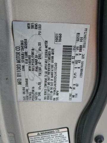 Photo 10 from auction – 2005 FORD EXPLORER X with VIN 1FMZU63KX5UA15340