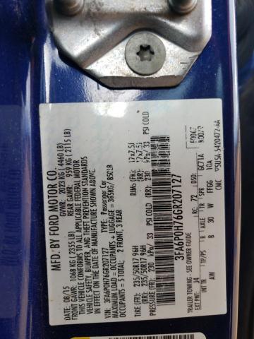 Photo 10 from auction – 2016 FORD FUSION SE with VIN 3FA6P0H76GR207127