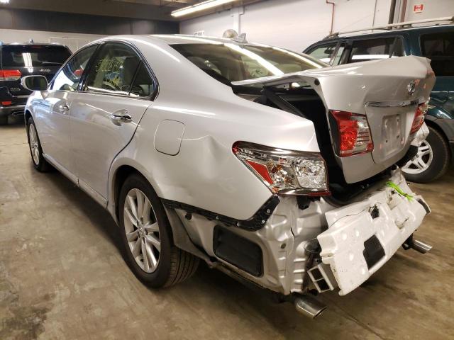 Photo 3 from auction – 2012 LEXUS ES 350 with VIN JTHBK1EG4C2506548
