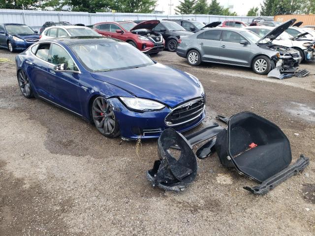 TESLA MODEL S 2016 with VIN 5YJSA1E41GF121994 - Photo from auction