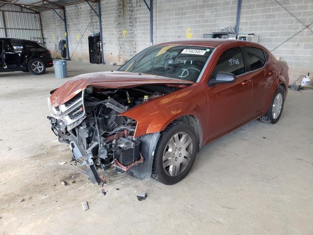Photo 2 from auction – 2012 DODGE AVENGER SE with VIN 1C3CDZAB1CN276527