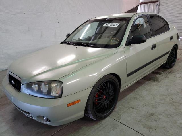 Photo 2 from auction – 2003 HYUNDAI ELANTRA GL with VIN KMHDN45D53U697549