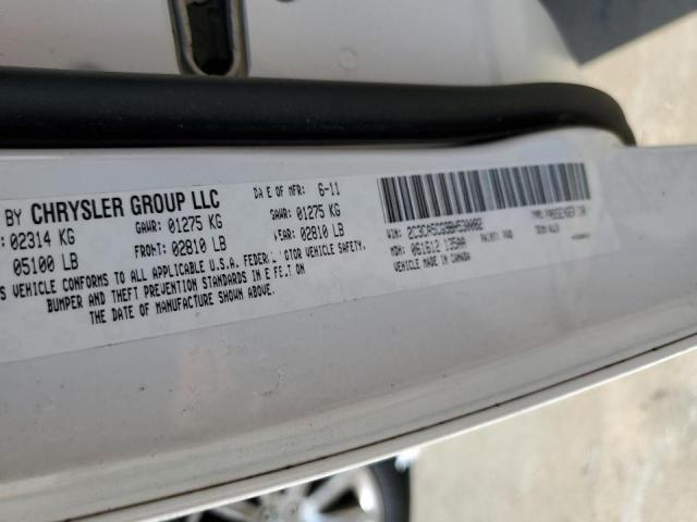 Photo 10 from auction – 2011 CHRYSLER 300 LIMITE with VIN 2C3CA5CG9BH530082