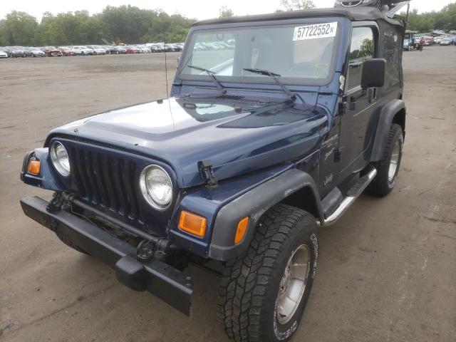 Photo 2 from auction – 2000 JEEP WRANGLER / with VIN 1J4FA49S0YP786253