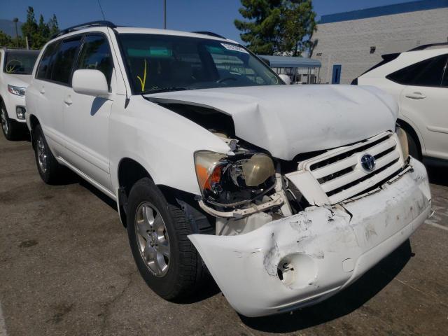 TOYOTA HIGHLANDER 2006 with VIN JTEDP21AX60098345 - Photo from auction