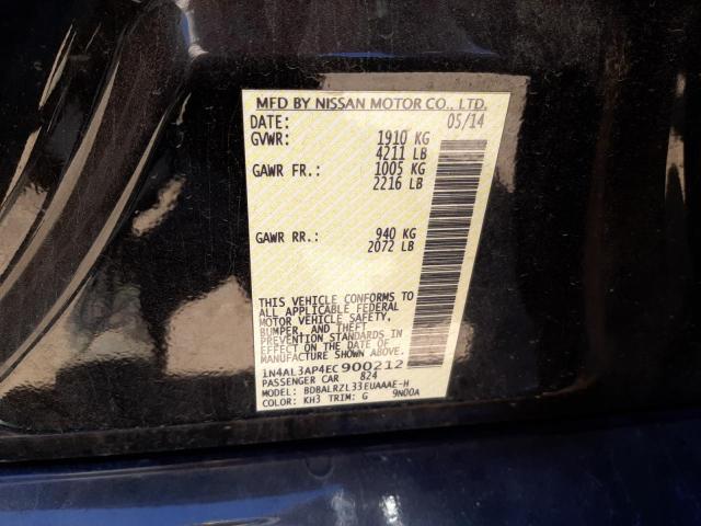 Photo 10 from auction – 2014 NISSAN ALTIMA 2.5 with VIN 1N4AL3AP4EC900212