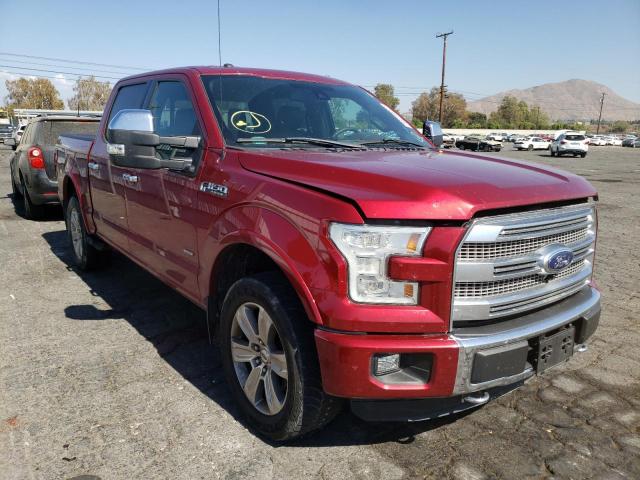 FORD F150 SUPER 2015 with VIN 1FTEW1EGXFFC07310 - Photo from auction