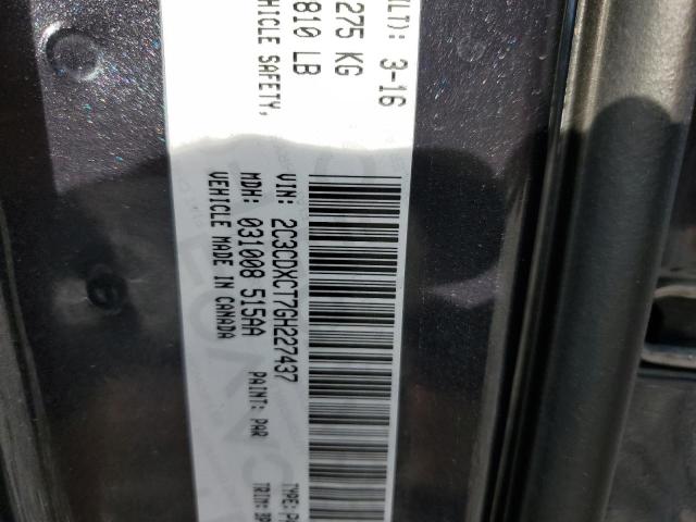 Photo 10 from auction – 2016 DODGE CHARGER R/ with VIN 2C3CDXCT7GH227437
