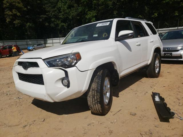 Photo 2 from auction – 2014 TOYOTA 4RUNNER SR with VIN JTEZU5JR8E5066520