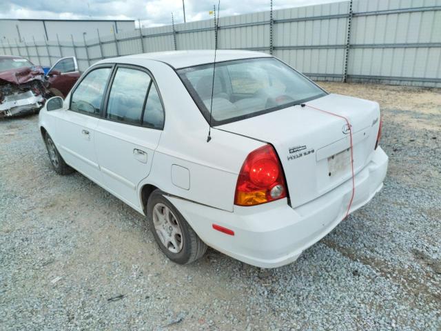 Photo 3 from auction – 2004 HYUNDAI ACCENT GL with VIN KMHCG45C44U498880